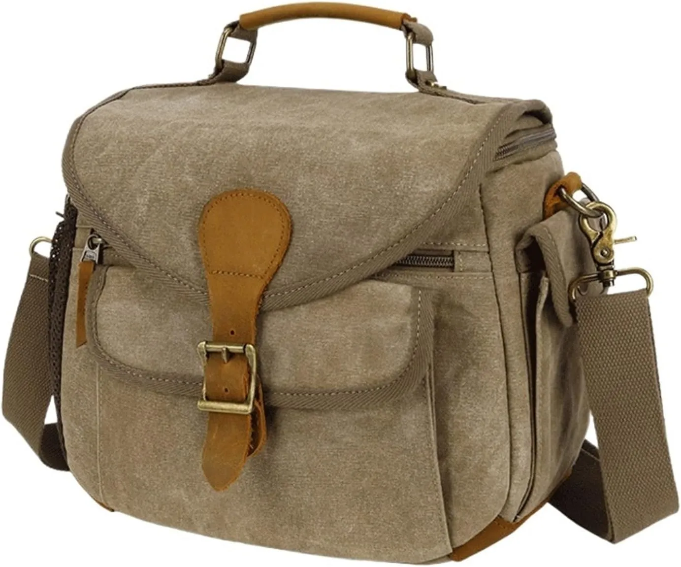 Camera Interior Bag SLR Bag Lens Storage Bag Multi-Purpose Lightweight Travel Bag(White-Patch Five-Pointed star4)