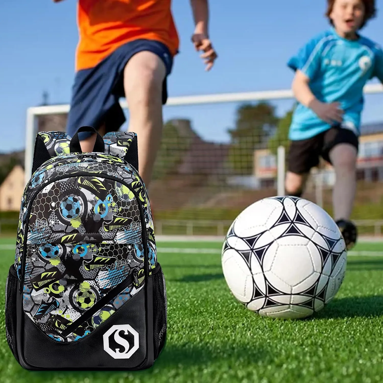 CAMTOP School Backpack Boys Girls Kids School Bookbag Set Student Backpack with Lunch Box and Pencil Case