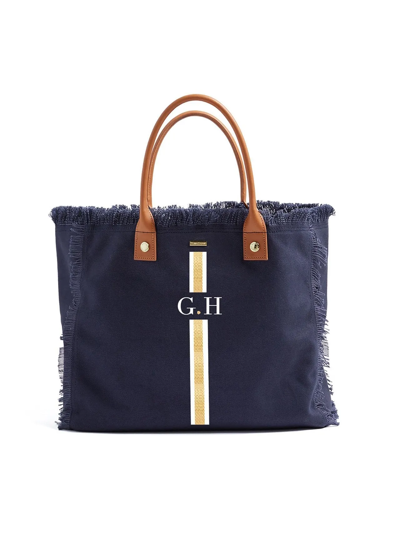Cap Ferrat Navy White/Gold