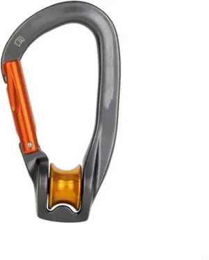 Carabiner Clips 20KN Aluminum Alloy Carabiner D Key Hook with Security Screw Lock Designs(for Style C)