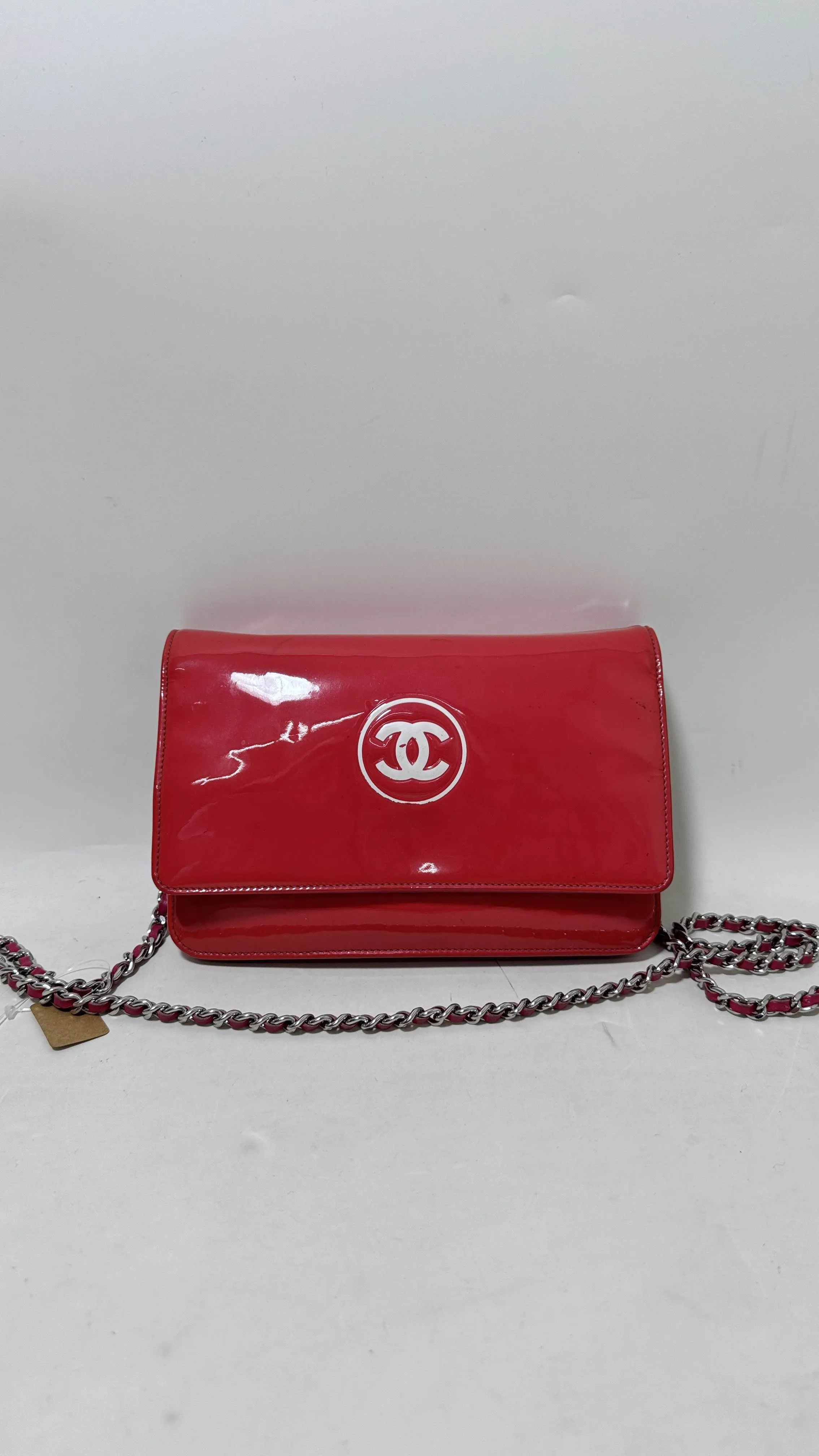 Chanel Preloved Red WOC Crossbody Bag