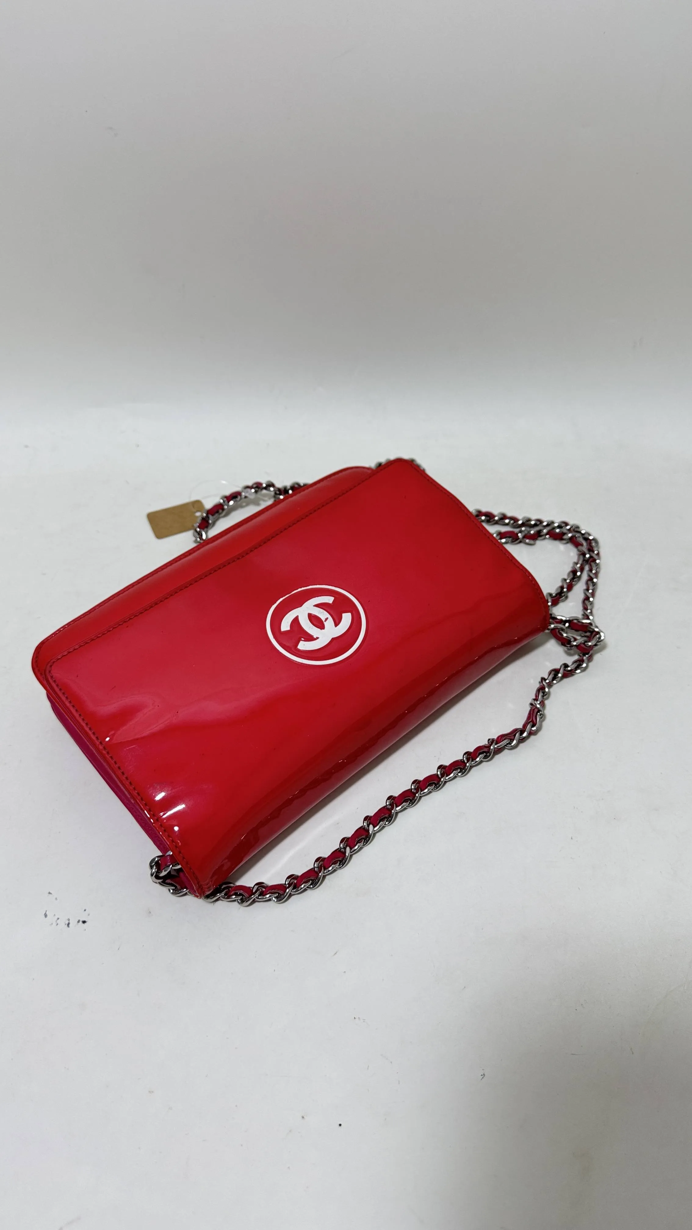 Chanel Preloved Red WOC Crossbody Bag