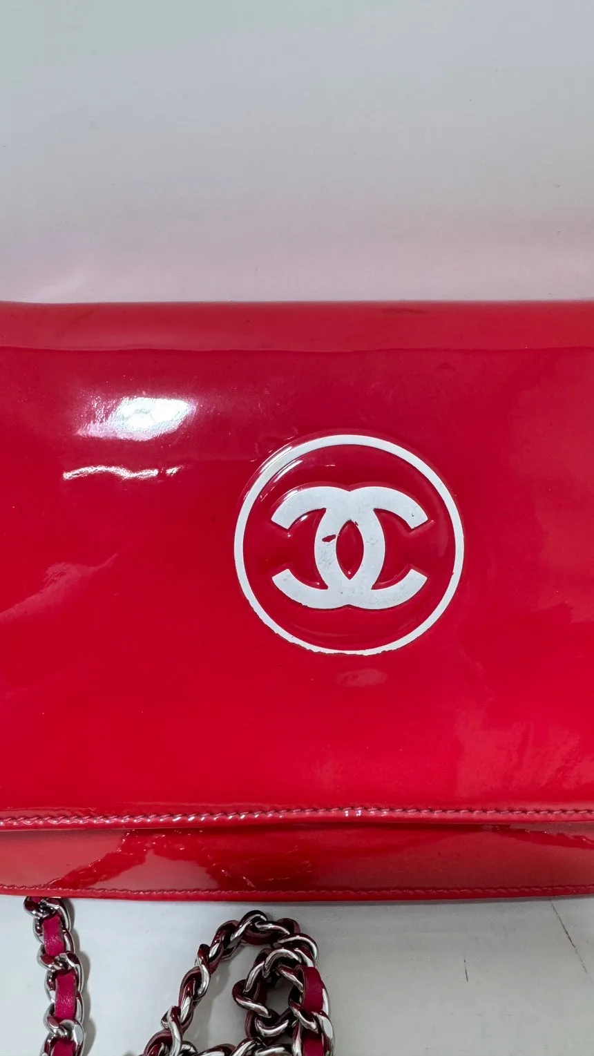 Chanel Preloved Red WOC Crossbody Bag