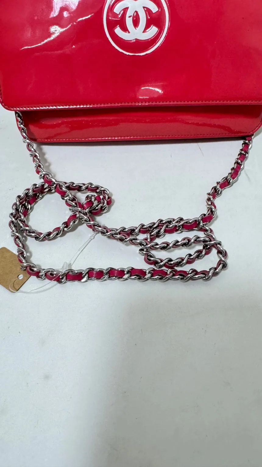 Chanel Preloved Red WOC Crossbody Bag