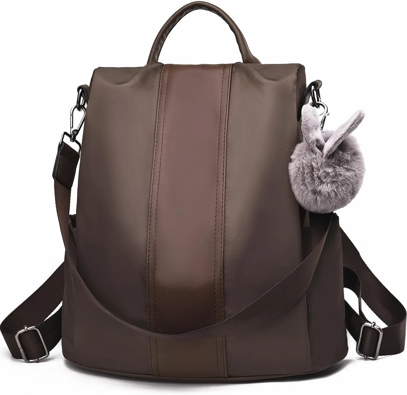 CHARMORE Women Backpack Purse Waterproof Nylon Anti-theft Rucksack Shoulder Bags