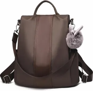 CHARMORE Women Backpack Purse Waterproof Nylon Anti-theft Rucksack Shoulder Bags