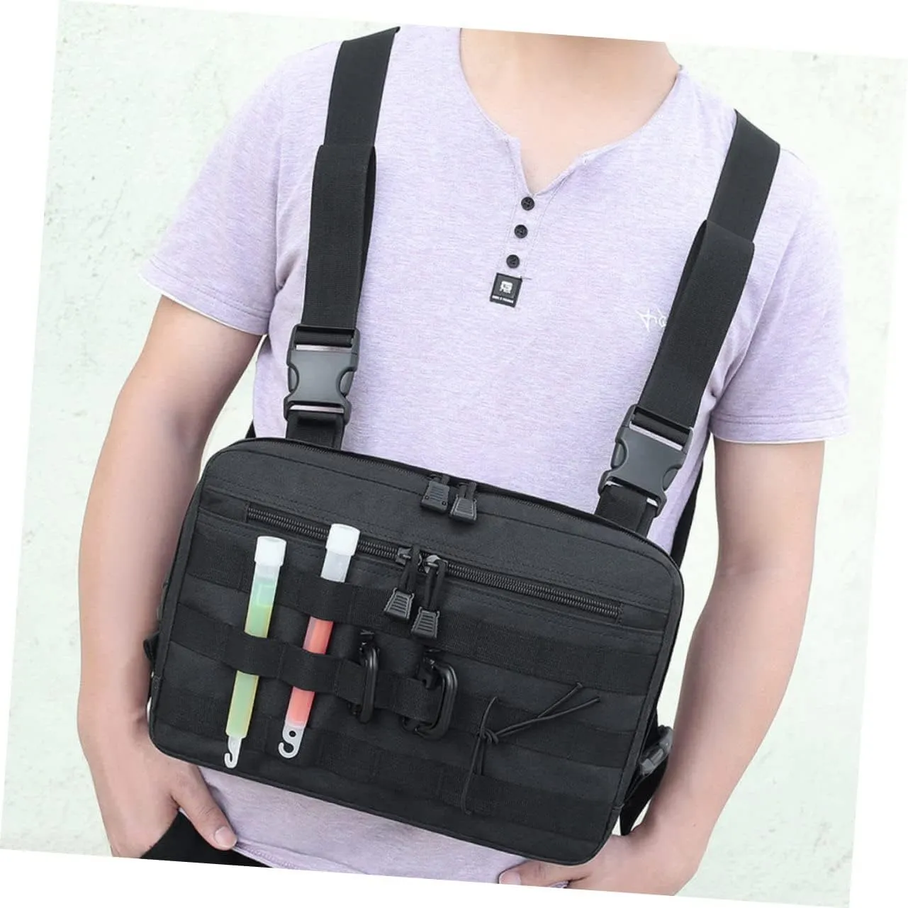 Chest Bag Sports Bag Waist Wallet for Travel Fanny Bag for Men Travel Belt Bag Waterproof Waist Pouch