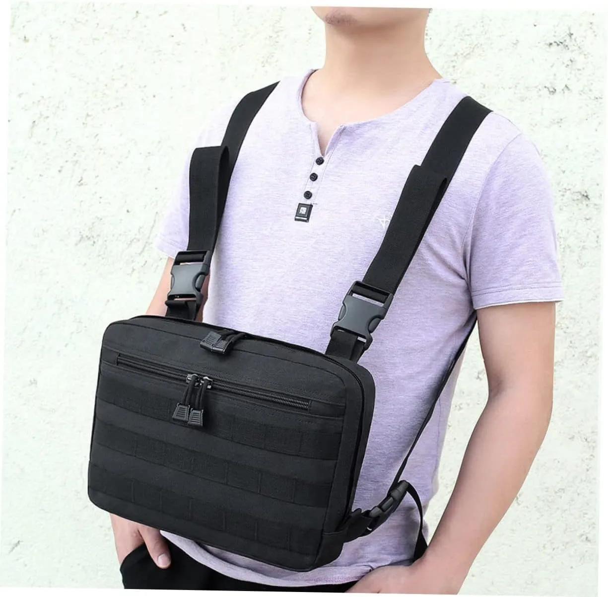 Chest Bag Sports Bag Waist Wallet for Travel Fanny Bag for Men Travel Belt Bag Waterproof Waist Pouch