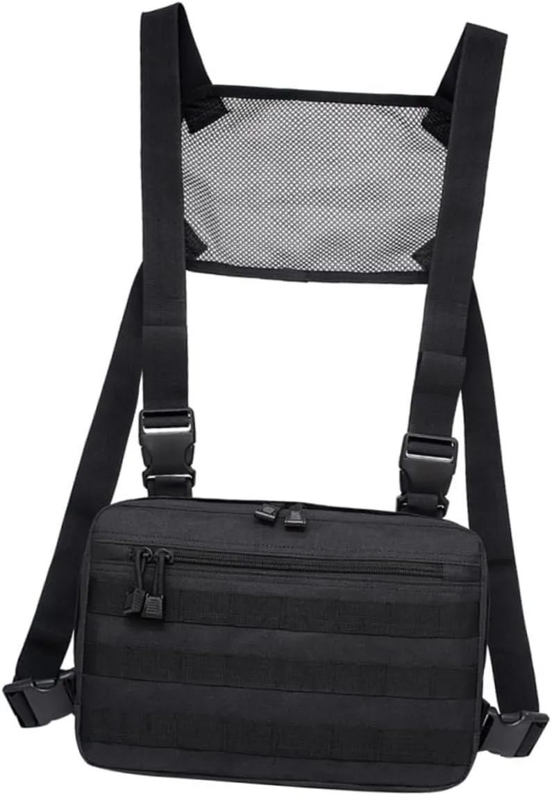 Chest Bag Sports Bag Waist Wallet for Travel Fanny Bag for Men Travel Belt Bag Waterproof Waist Pouch