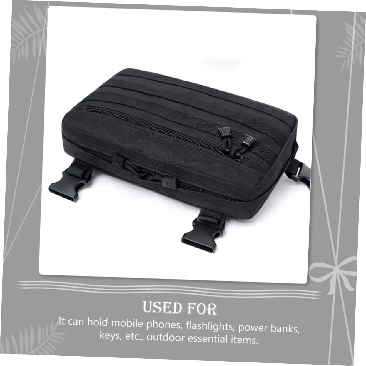 Chest Bag Sports Bag Waist Wallet for Travel Fanny Bag for Men Travel Belt Bag Waterproof Waist Pouch