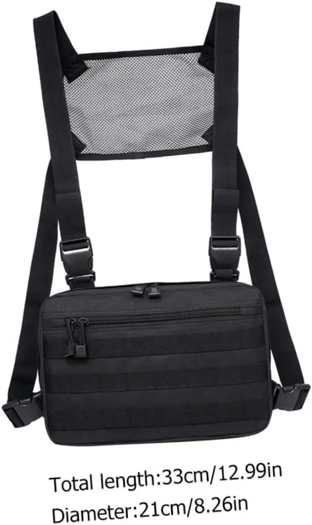 Chest Bag Sports Bag Waist Wallet for Travel Fanny Bag for Men Travel Belt Bag Waterproof Waist Pouch