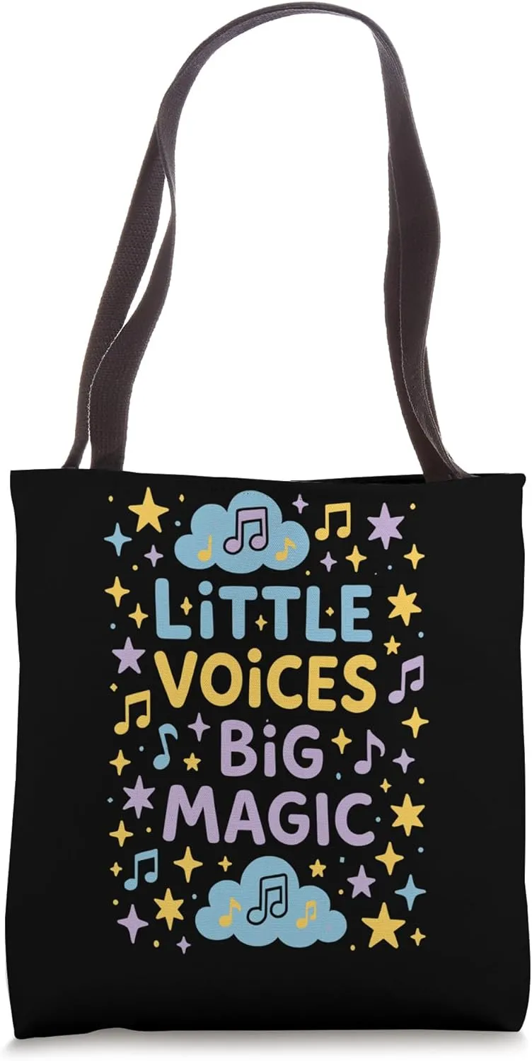 Choir Member High School College Vocal Ensemble Music Pride Tote Bag