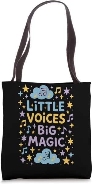 Choir Member High School College Vocal Ensemble Music Pride Tote Bag