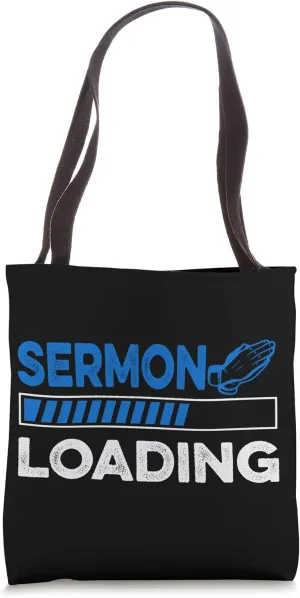 Christian Bag Funny Minister, Priest, Pastor, Clergy Member Tote Bag