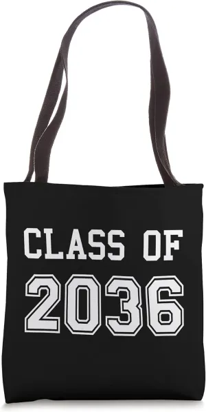 Class Of 2036 Graduation School Future Graduate Tote Bag