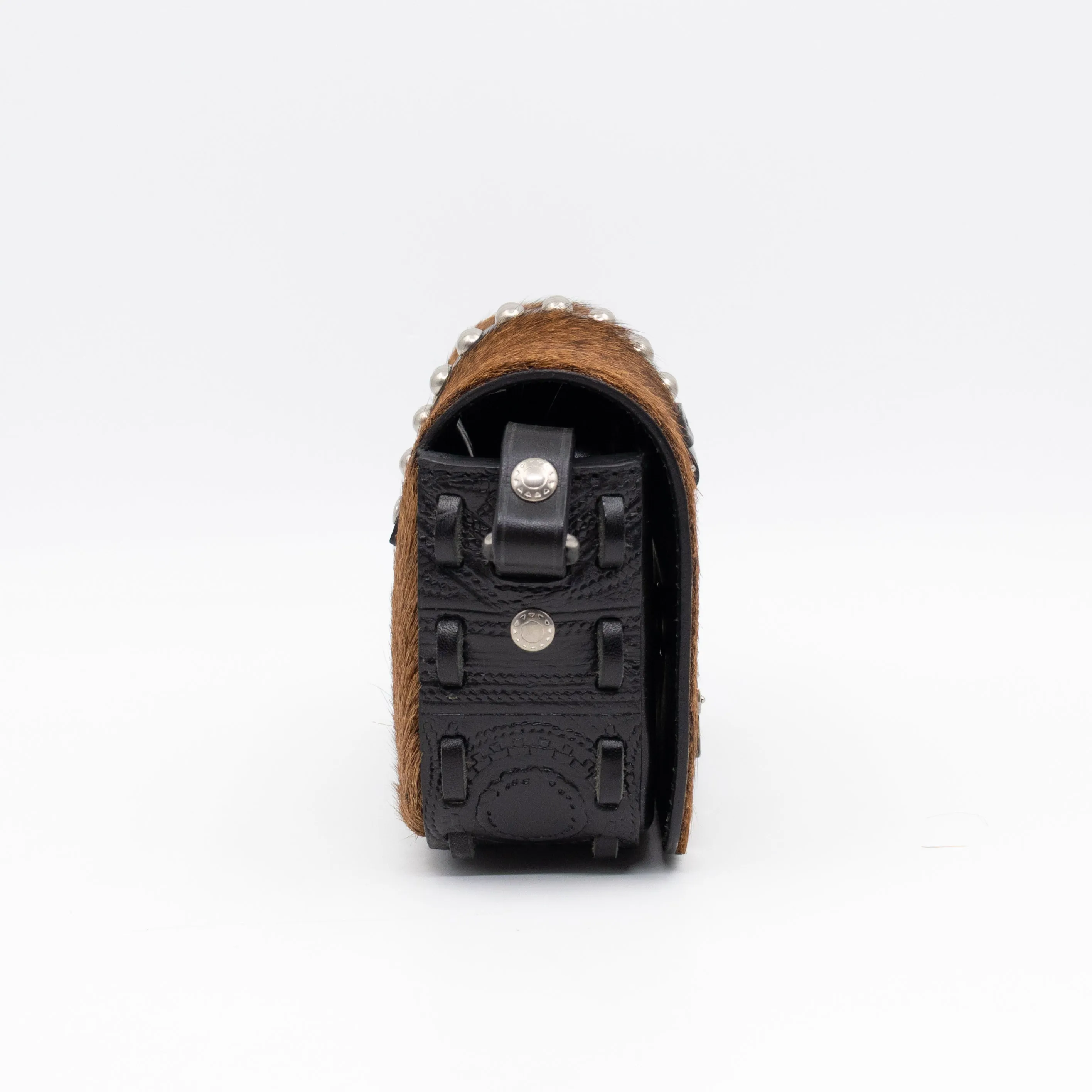 Classic Universite Brown Ponyhair & Black Leather