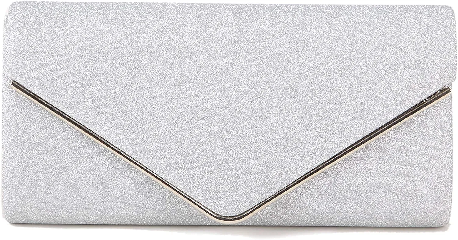 Clutch Purses For Women Evening Bags Sparkling Shoulder Envelope Party Cross Body Handbags