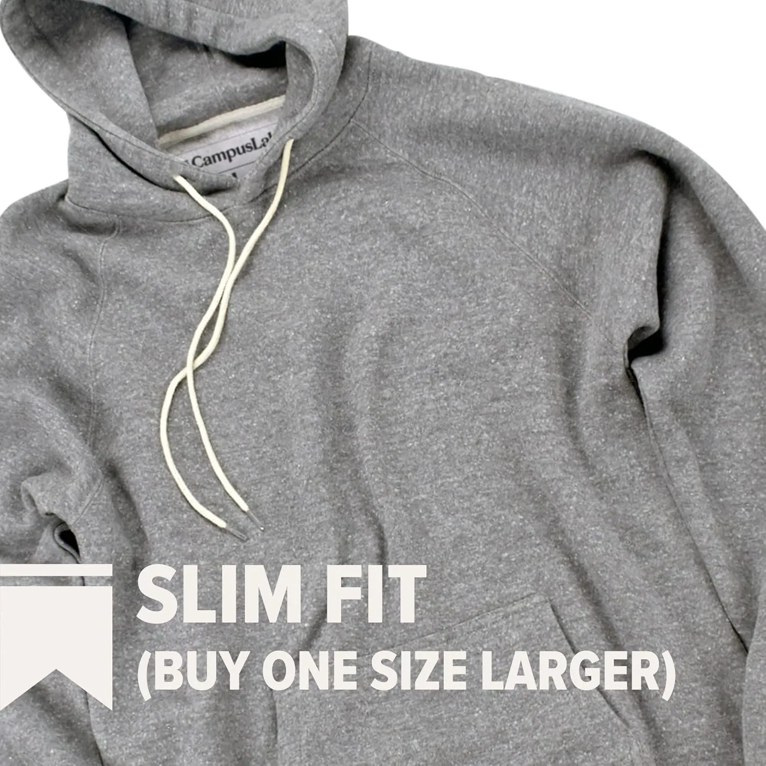 Collegiate Classic Retro Stamp Unisex Adult Slim Fit Pullover Hoodie Collection