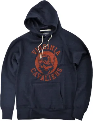 Collegiate Classic Retro Stamp Unisex Adult Slim Fit Pullover Hoodie Collection