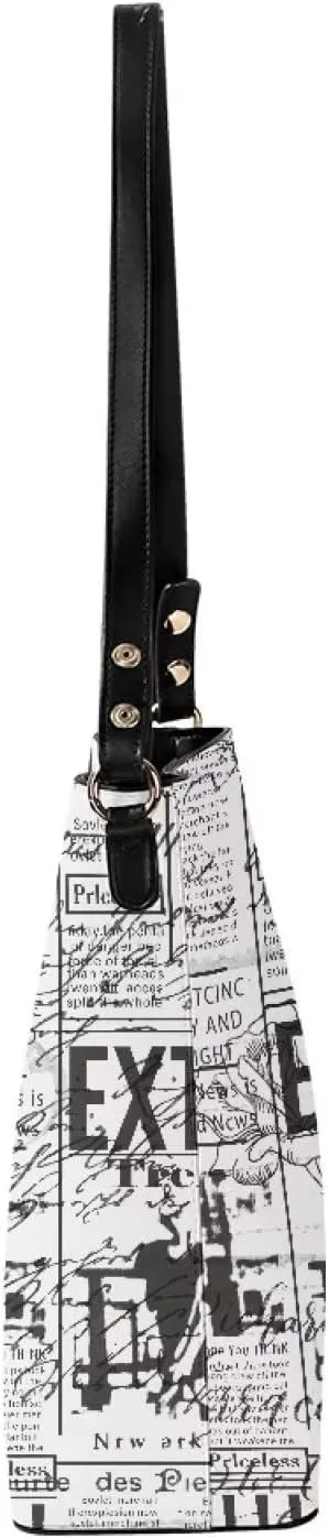 Coloranimal Women's Leather Handbags Purse with Buckle Large Capacity Crossbody Bags