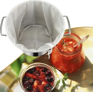 CONIE 120 Micron Reusable Drawstring Straining Brew in a Bag 18"x24" Large Fine Mesh Filter Bags Nut Milk Bag Herbal Essence Filter Bag