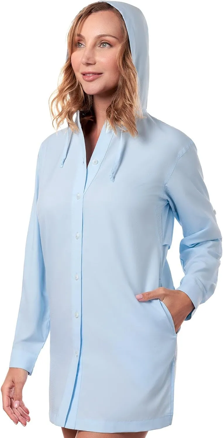 Coolibar UPF 50  Women's Iztapa Beach Shirt - Sun Protective