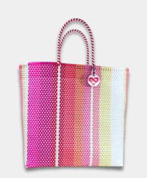Coral Tote Bag Extra Large