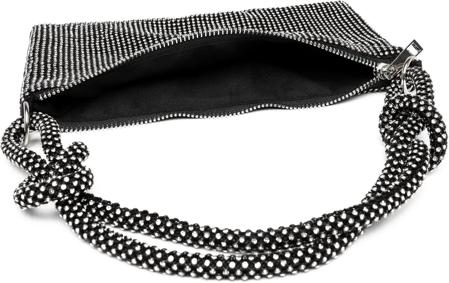 Covelin Womens Fashion Shiny Diamond Handbag Tote Shoulder Evening Bag
