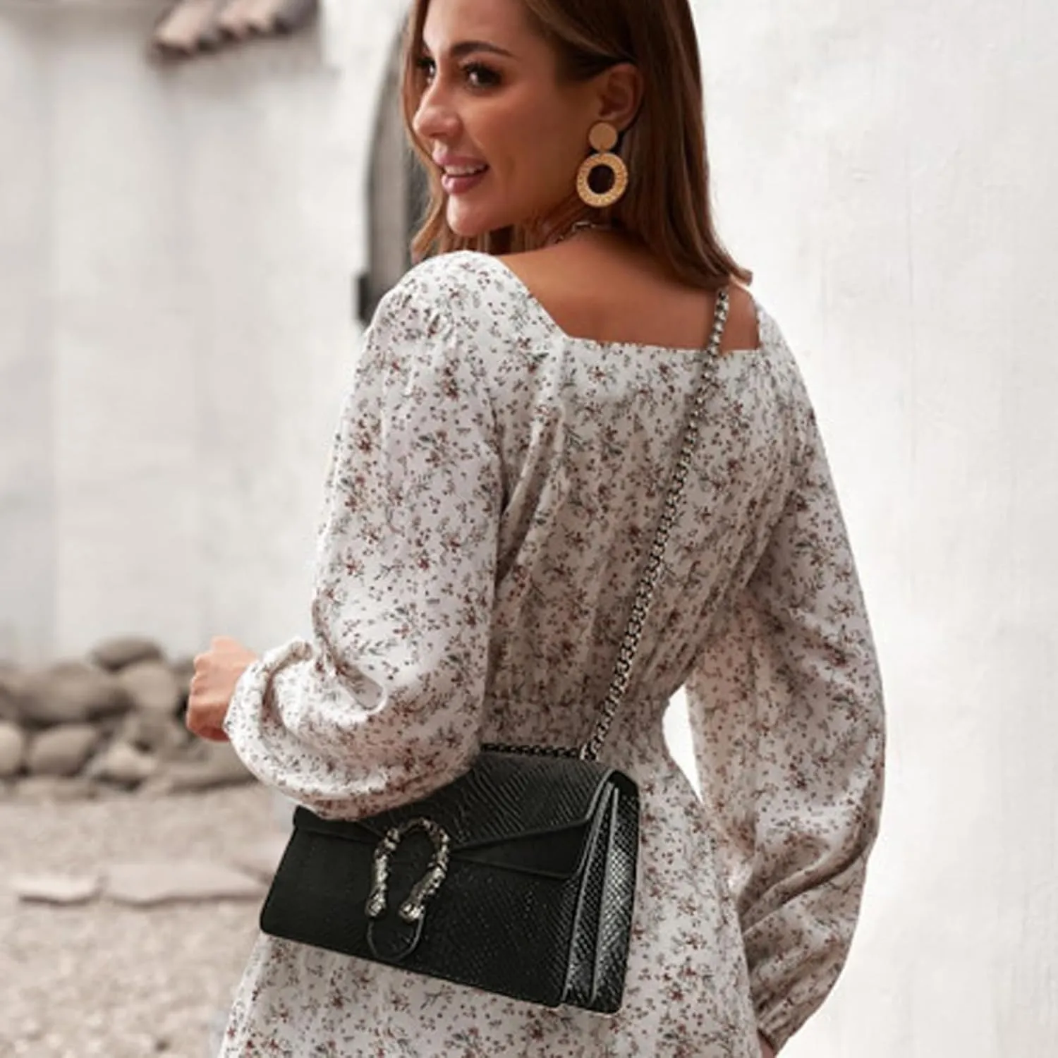 covimy Purse for Women Trendy,Fashion Shoulder Bag Vegan Leather Crossbody Bag Small HandBag