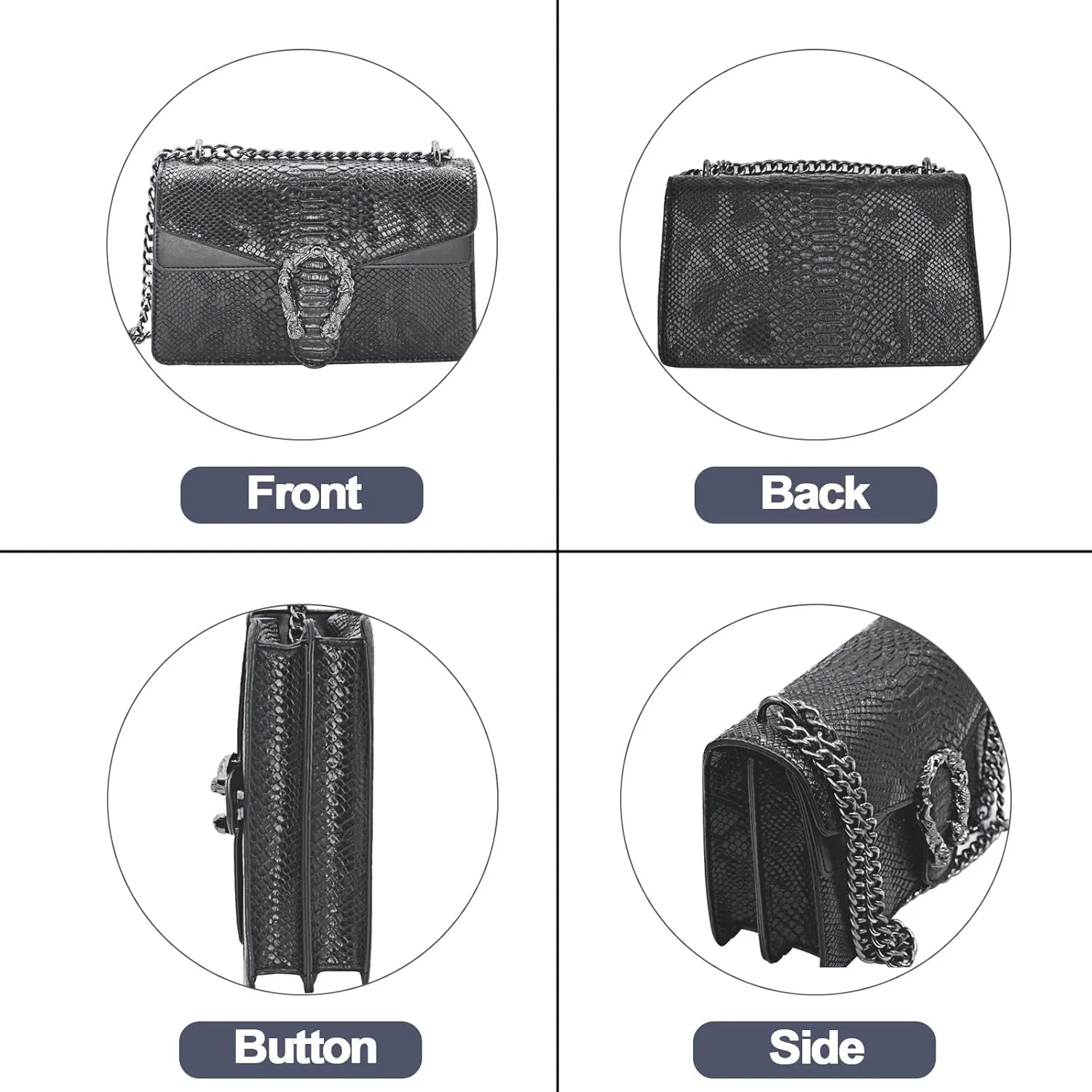 covimy Purse for Women Trendy,Fashion Shoulder Bag Vegan Leather Crossbody Bag Small HandBag