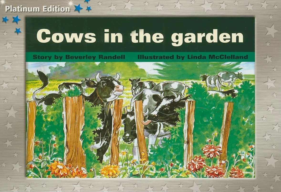Cows in the Garden: Individual Student Edition Blue (Levels 9-11) (Rigby PM Platinum Collection) Paperback – International Edition, September 1, 2004