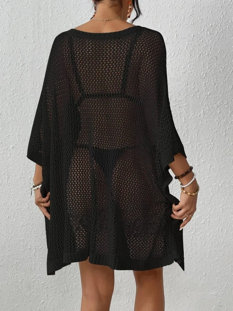 Crochet Sheer Beach Cover Up