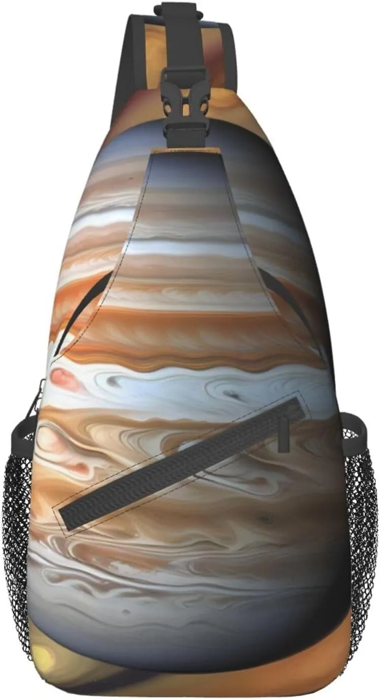 Cross chest bag diagonally Jupiter Landscape Prints Suitable For Men And Women outdoor hiking Daily travel Long and short trips