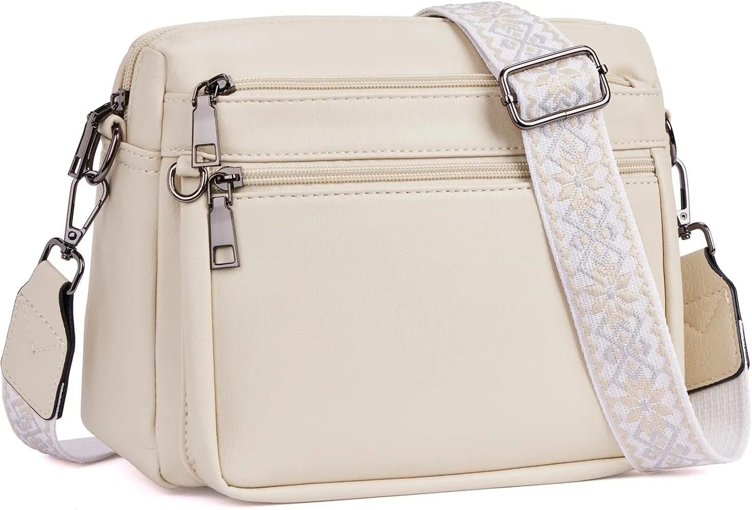 Crossbody Purses for Women Trendy,Vegan Leather Crossbody Bags,Cell Phone Camera Shoulder Handbags with Card Slots