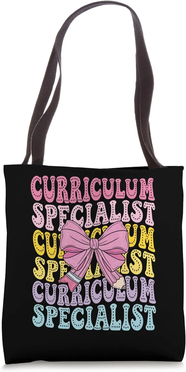 Curriculum Specialist Educational Innovator Back to School Tote Bag
