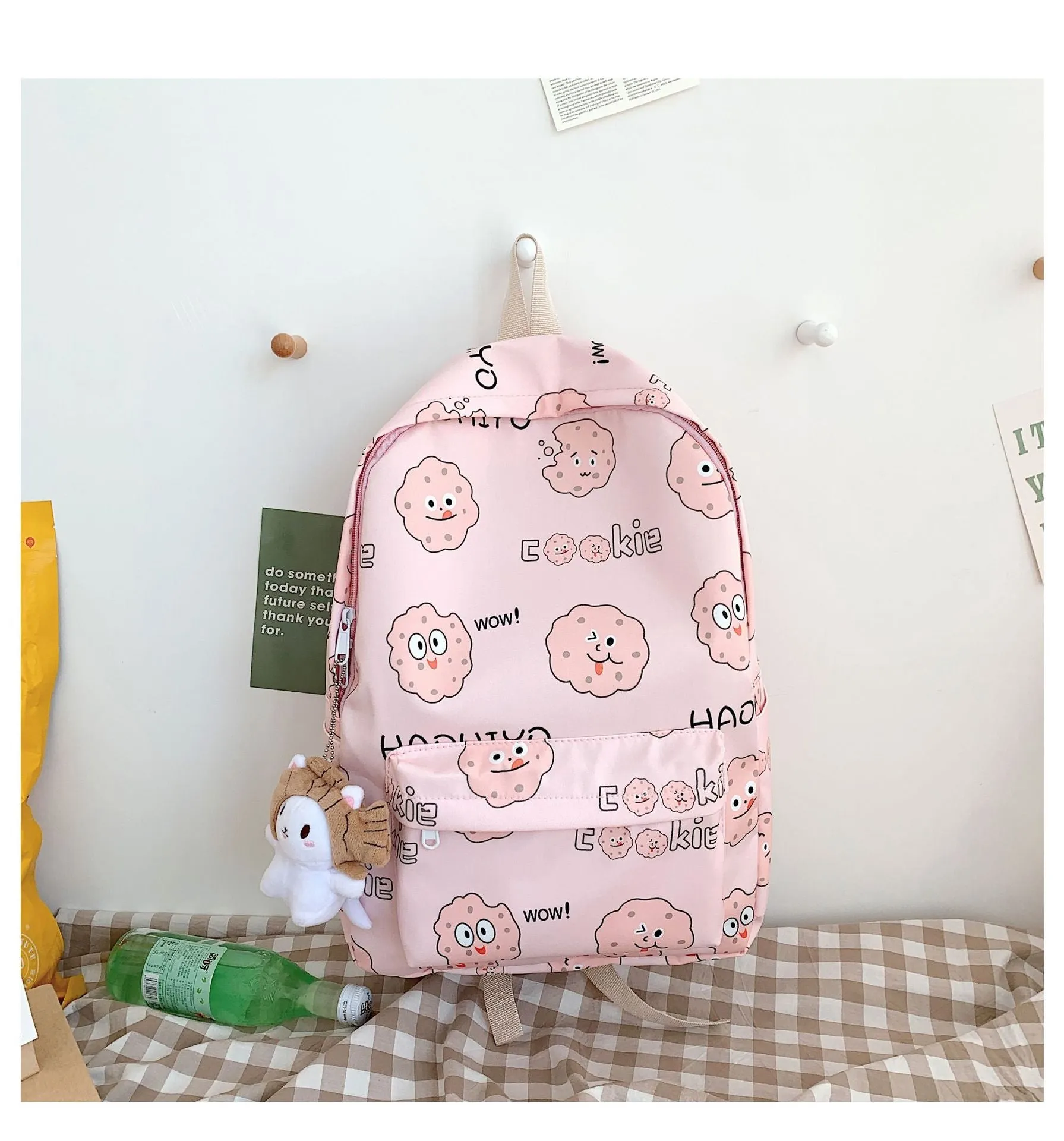 Cute Funny Female Sweet Large Capacity Backpacks