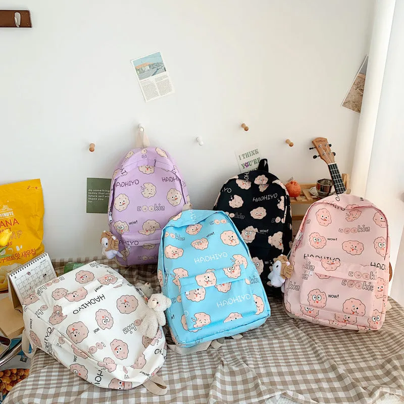 Cute Funny Female Sweet Large Capacity Backpacks
