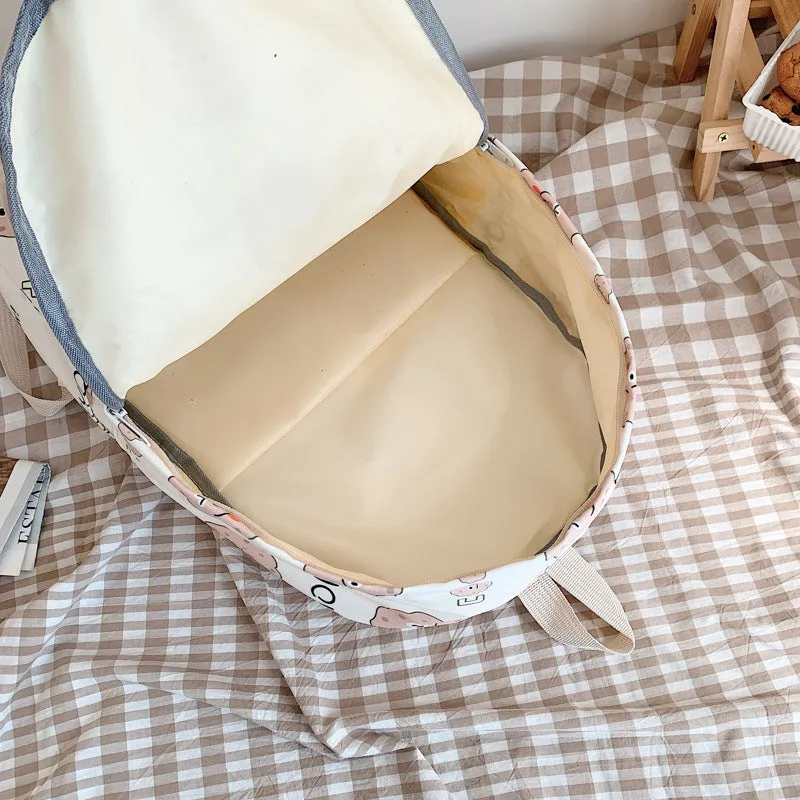 Cute Funny Female Sweet Large Capacity Backpacks