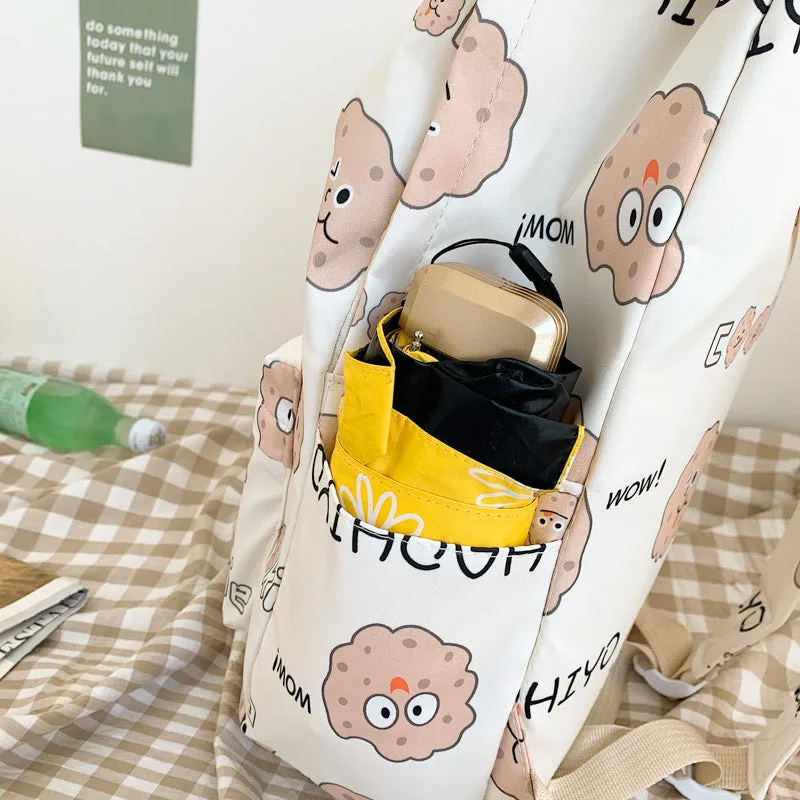 Cute Funny Female Sweet Large Capacity Backpacks