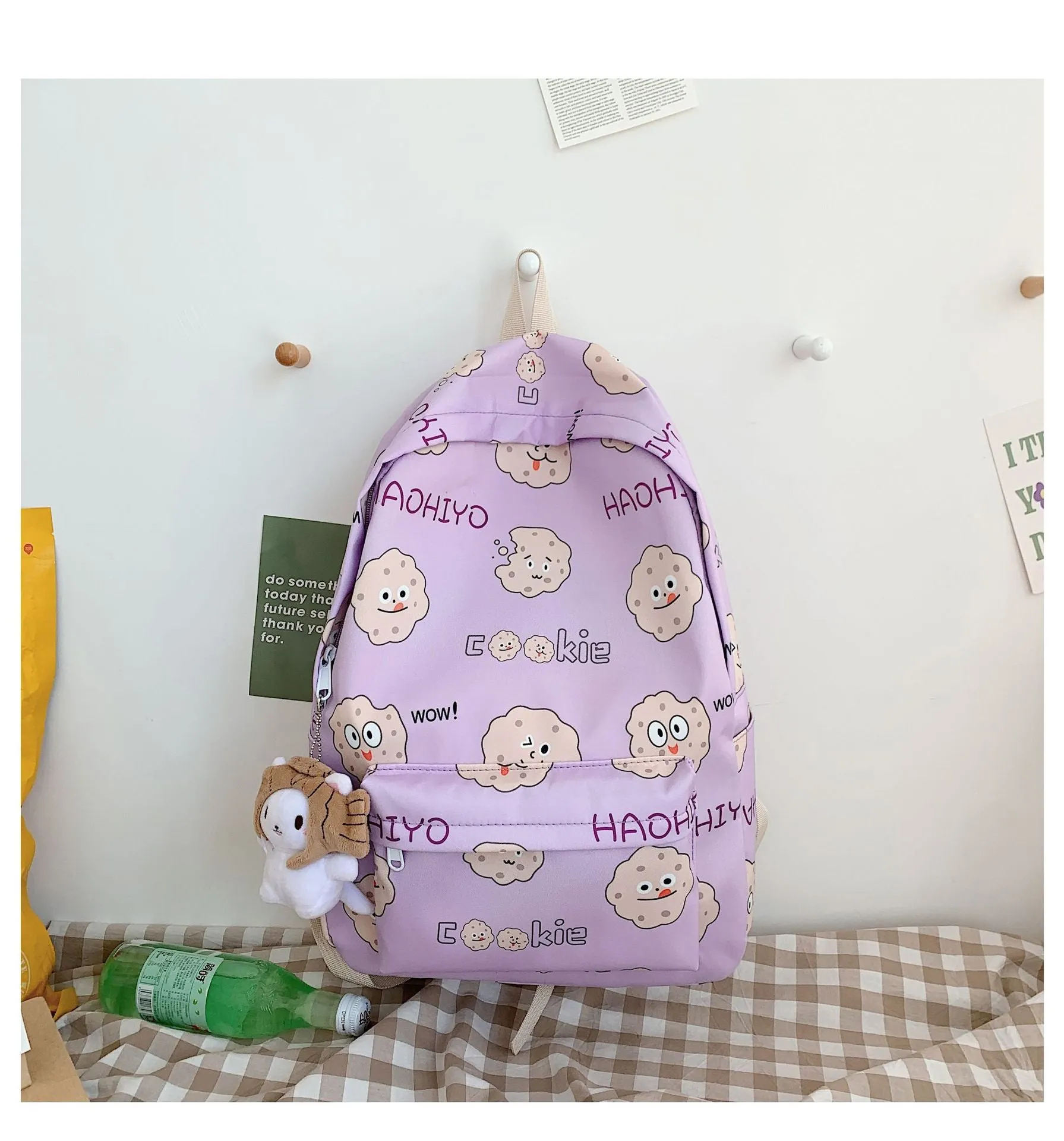 Cute Funny Female Sweet Large Capacity Backpacks