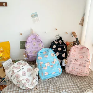 Cute Funny Female Sweet Large Capacity Backpacks
