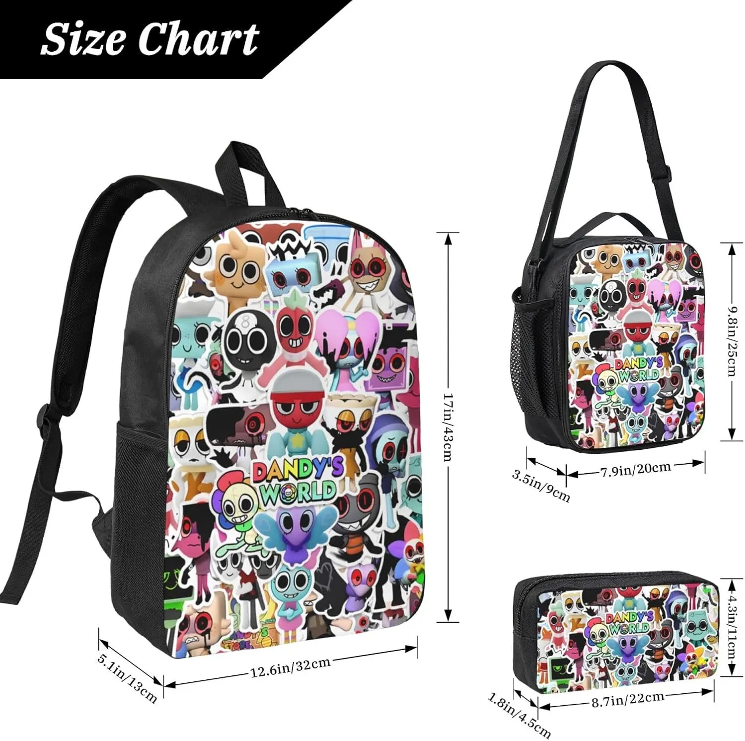 Dandy'S World Cartoon Print Leisure Sports Travel Multifunctional Backpack