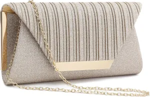 Dasein Women Evening Bags Wedding Purses Handbags Party Clutches Cocktail Prom Formal Clutch with Glitter Rhinestones