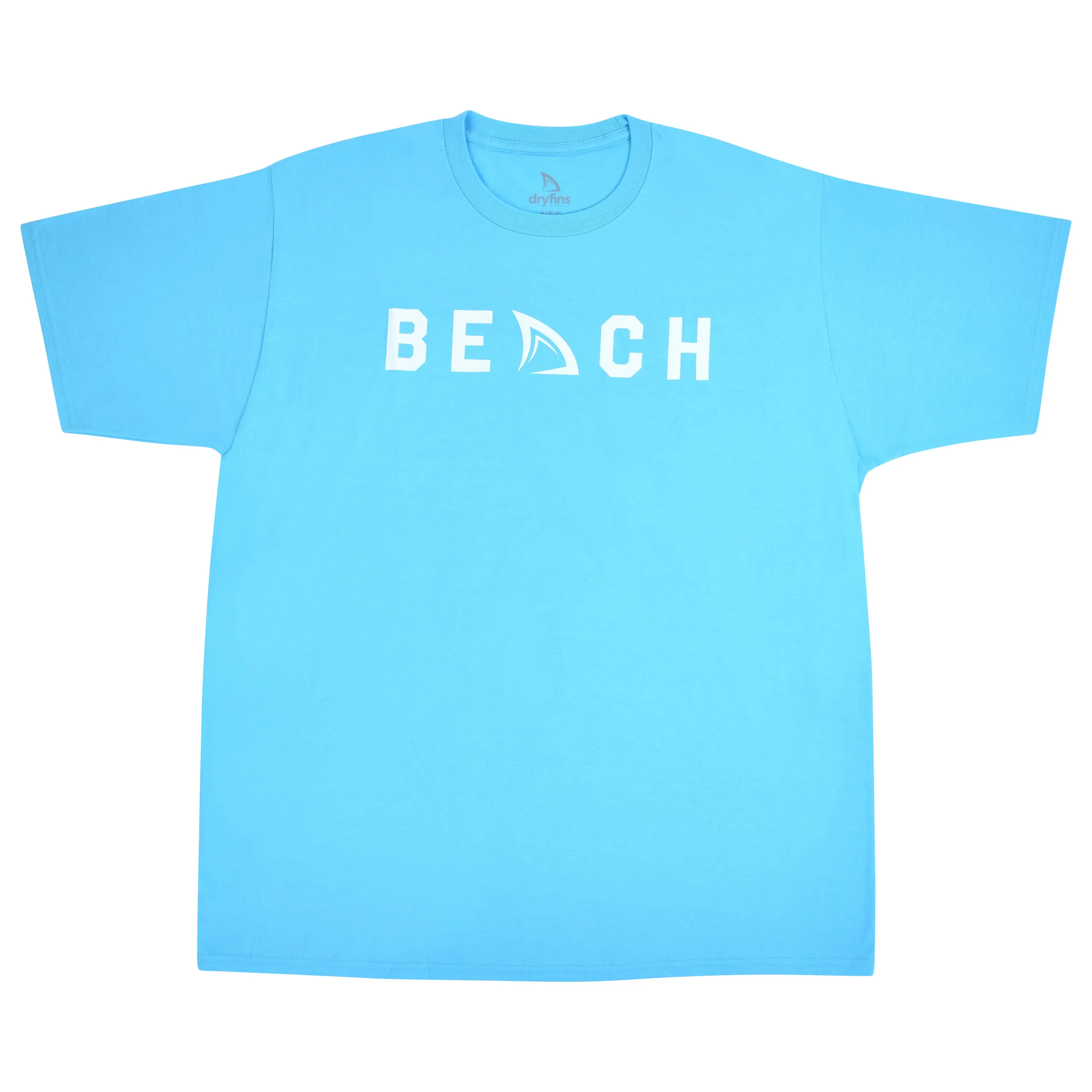 DryFins BEACH Letters Tidal Wave Tee