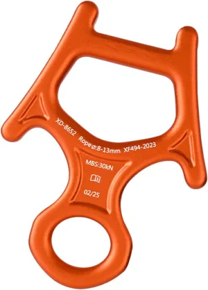 Durability Aluminum Alloys Descender Professional Load Bearing Descender for High Altitudes Operations