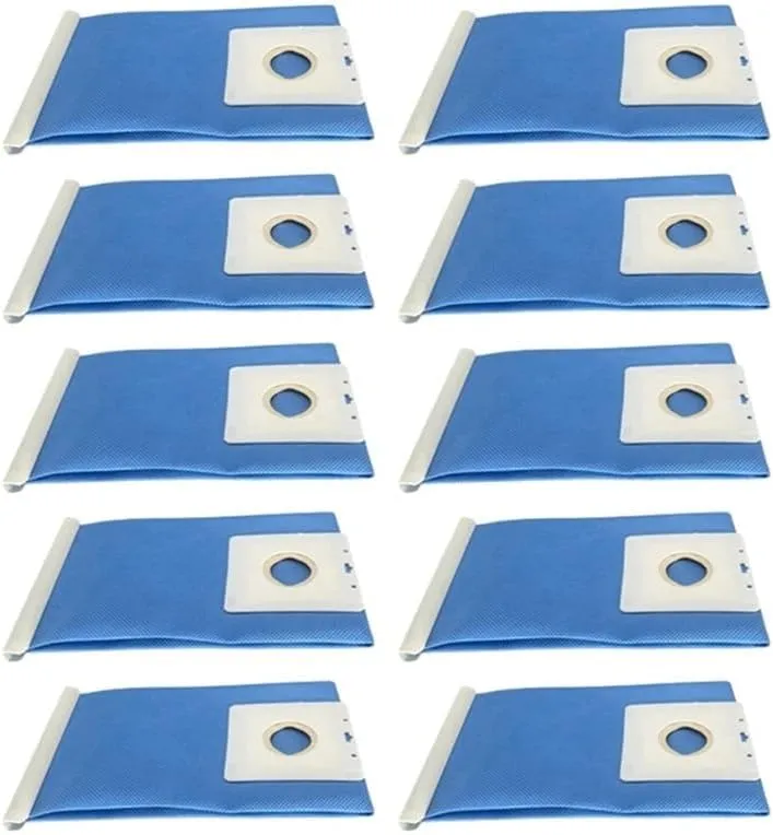 Dust Bag，Compatible For Samsung，DJ69-00420B Vacuum Cleaner Parts Large Capacity Replacement Blue Reusable Dust Bag Sewing Bag(Blue 10PCS)
