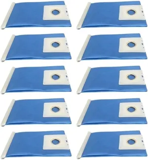 Dust Bag，Compatible For Samsung，DJ69-00420B Vacuum Cleaner Parts Large Capacity Replacement Blue Reusable Dust Bag Sewing Bag(Blue 10PCS)