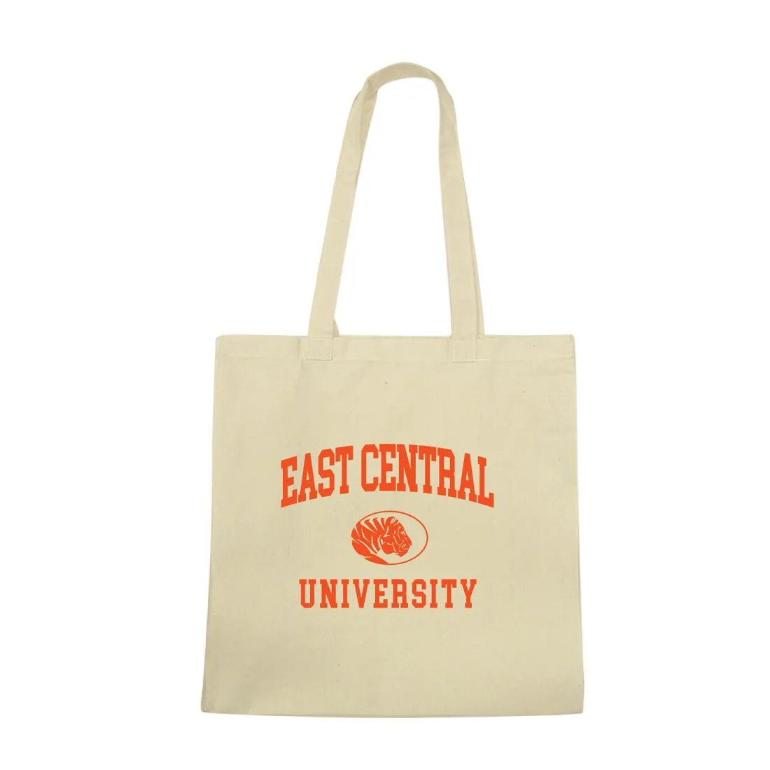 East Central University Tigers Institutional Seal Tote Bag