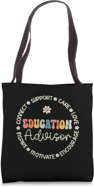 Education Advisor Appreciation Week Back to School Tote Bag