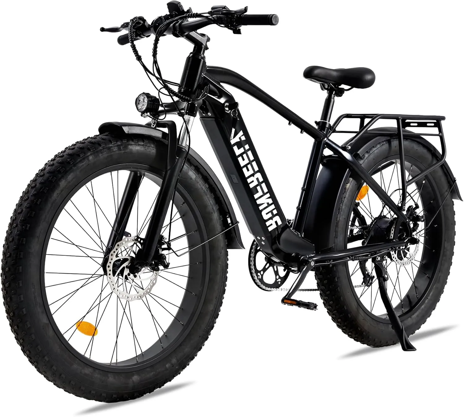 Electric Bike for Adults 1500W, 26" Fat Tire E-Bike with 48V 15AH Battery, 27MPH Top Speed & 62 Miles Range, 7-Speed Electric Mountain Bicycle